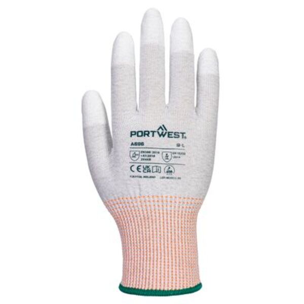 LR13 ESD PU Fingertip Cut Glove (Pk12) Thumbnail