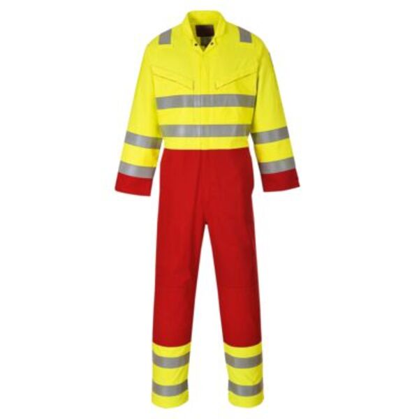 Bizflame Work Hi-Vis Contrast FR Coverall Thumbnail