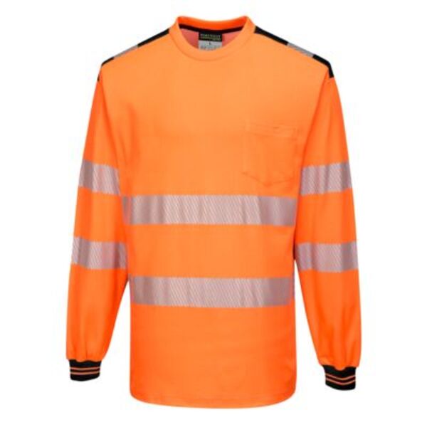 PW3 Hi-Vis Cotton Comfort T-Shirt L/S  Thumbnail