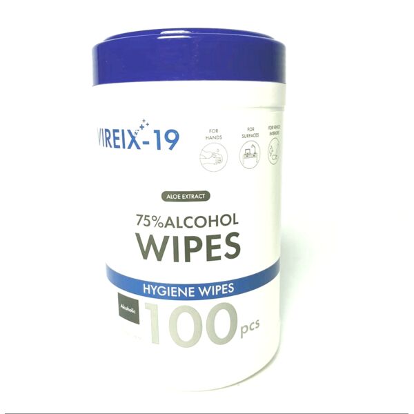 1 Box containing 30 Tubs of 75% Alcohol wipes  Thumbnail